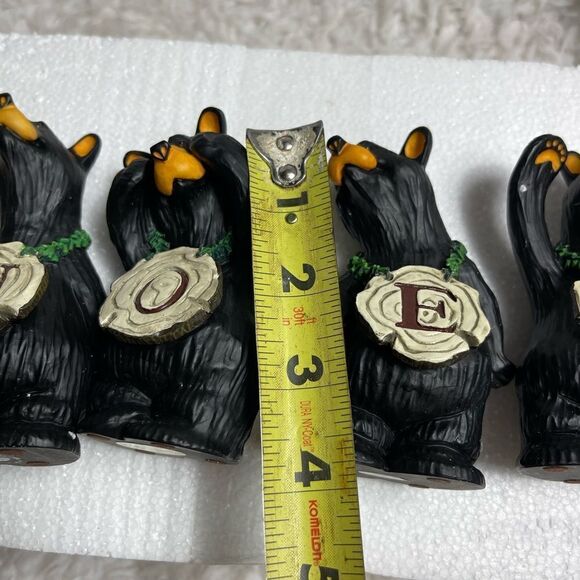 NIB BearFoots NOEL 4 Bears Xmas Collectible Montana Big Sky Carvers Jeff Fleming - Picture 13 of 13